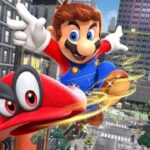 Each game with Switch 2-enabled game shows, including Super Mario Odyssey