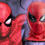 Marvel Legends Spider-Man mask looks cool and a little creepy