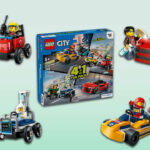Lego City 4-in-1 Gift Set for just $25 for 7 race cars and drivers