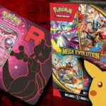 Team Rocket Tin Below Market Value and Mega Evolution Discount