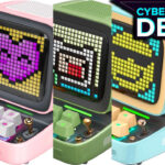 These customizable pixel art speakers are a stylish retro-themed gift idea